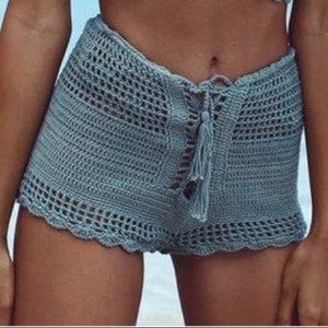 Andi Bagus Bridie Shorts Seamist Crochet Lace Up